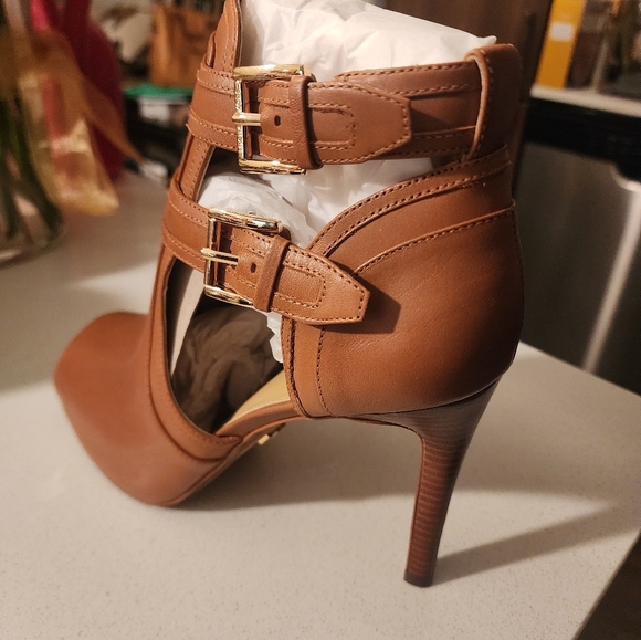 Michael Kors Leather Booties - Picture 2 of 3
